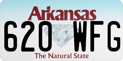 AR license plate 620WFG