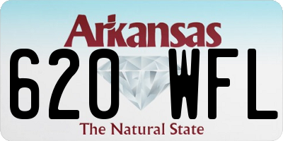 AR license plate 620WFL