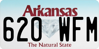 AR license plate 620WFM
