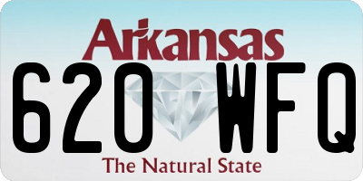 AR license plate 620WFQ