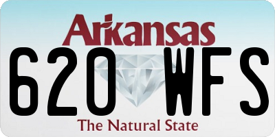 AR license plate 620WFS