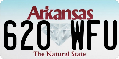 AR license plate 620WFU