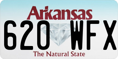 AR license plate 620WFX