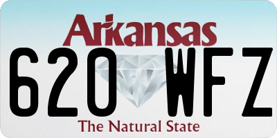 AR license plate 620WFZ