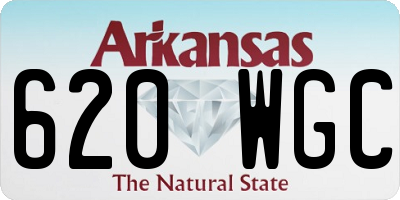 AR license plate 620WGC