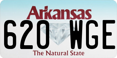 AR license plate 620WGE