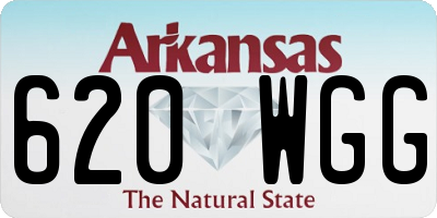 AR license plate 620WGG