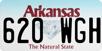 AR license plate 620WGH