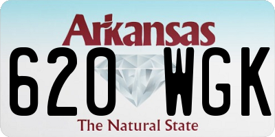 AR license plate 620WGK