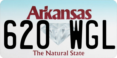 AR license plate 620WGL