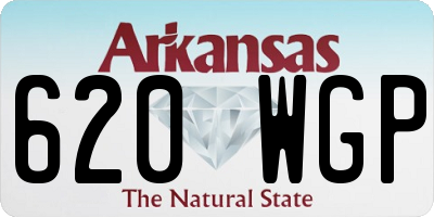 AR license plate 620WGP