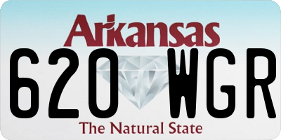AR license plate 620WGR