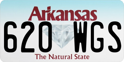AR license plate 620WGS