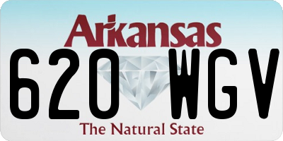 AR license plate 620WGV