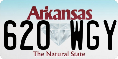AR license plate 620WGY
