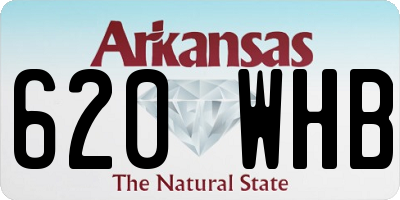 AR license plate 620WHB