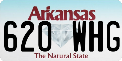 AR license plate 620WHG