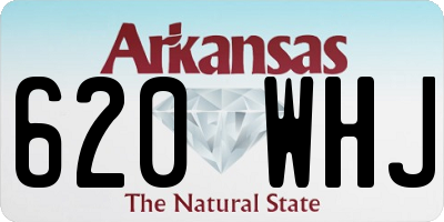 AR license plate 620WHJ