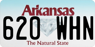 AR license plate 620WHN