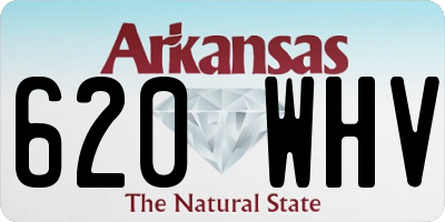 AR license plate 620WHV