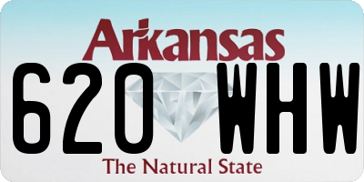 AR license plate 620WHW