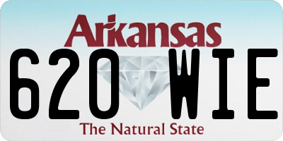 AR license plate 620WIE