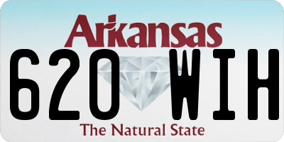 AR license plate 620WIH