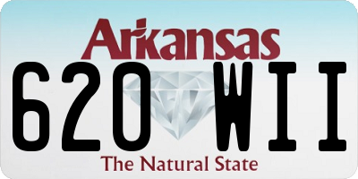 AR license plate 620WII