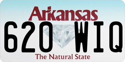 AR license plate 620WIQ
