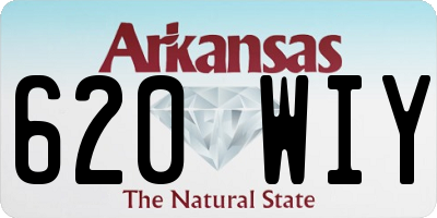 AR license plate 620WIY