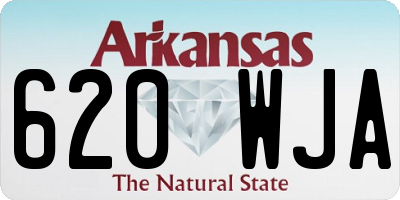 AR license plate 620WJA
