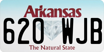 AR license plate 620WJB