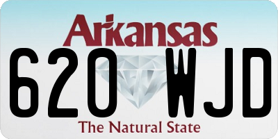 AR license plate 620WJD