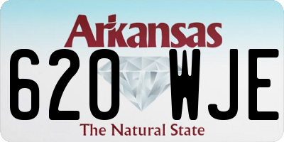 AR license plate 620WJE