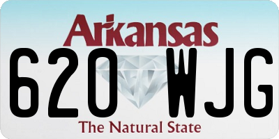 AR license plate 620WJG