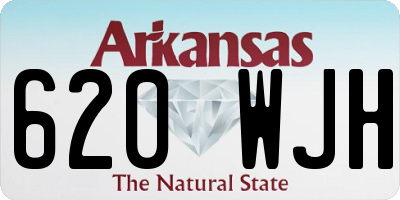 AR license plate 620WJH