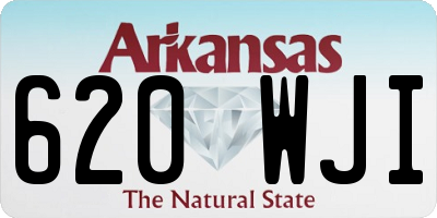 AR license plate 620WJI