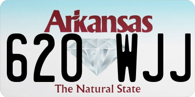 AR license plate 620WJJ