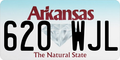 AR license plate 620WJL