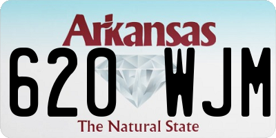 AR license plate 620WJM