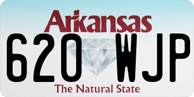 AR license plate 620WJP