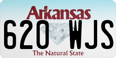 AR license plate 620WJS