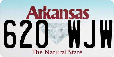 AR license plate 620WJW