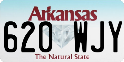 AR license plate 620WJY