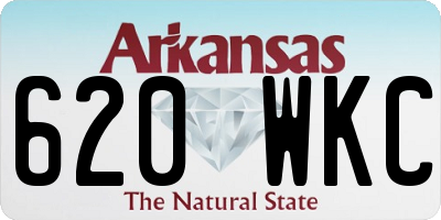AR license plate 620WKC