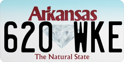 AR license plate 620WKE