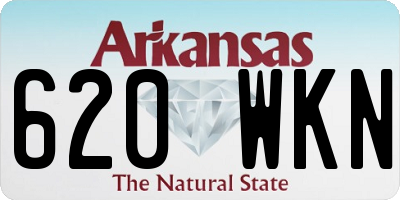 AR license plate 620WKN