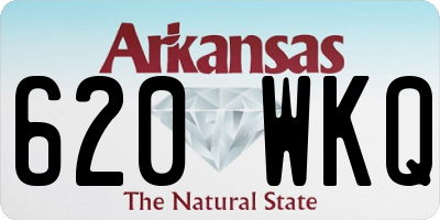 AR license plate 620WKQ