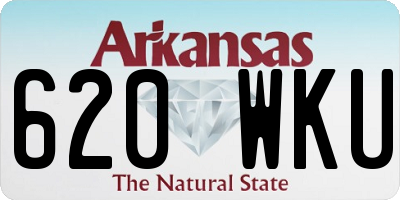 AR license plate 620WKU