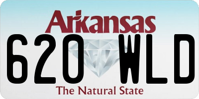 AR license plate 620WLD